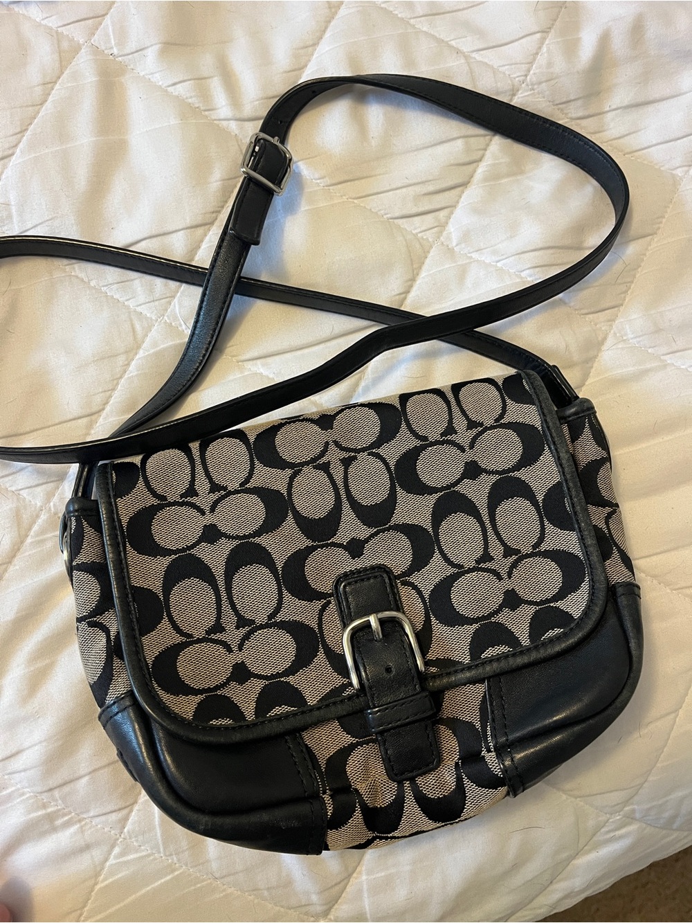 Coach Mini Buckle Crossbody Bag
